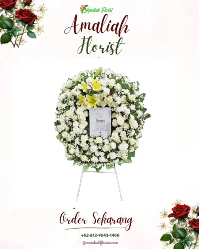 Krans Bunga Duka Cita di Lemahwungkuk